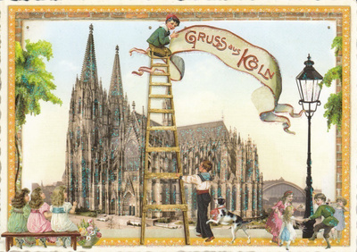 Köln tuomiokirkko (Tausendschön-kortti)