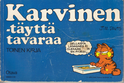 Karvisen -täyttä tavaraa 2 (Otava 1984)