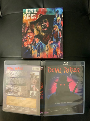 Devil Rider Blu Ray Culture Shock (Vinegar Syndrome)