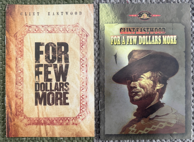FOR A FEW DOLLARS MORE 2 JULKAISUN BOOKLET VIHKONEN