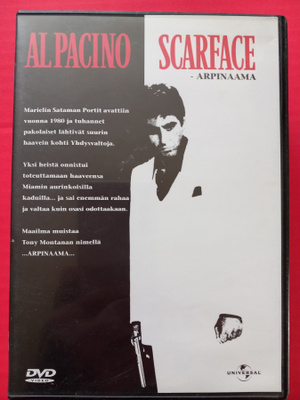 Scarface Suomi dvd