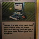 Computer Search (BS2 #101) Base Set 2 RARE Pokemon CCG card - pikkukuva 1