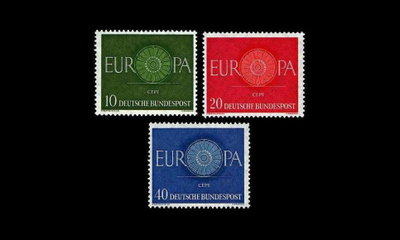Saksa 337-9 ** Europa (1960)