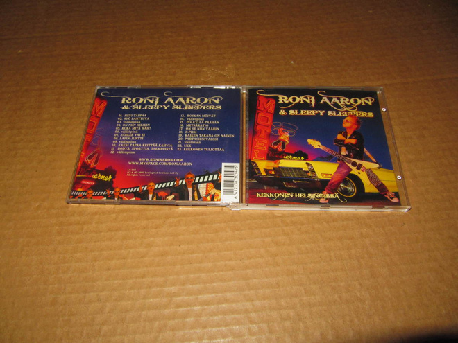 Roni Aaron & Sleepy Sleepers CD Kekkonen Helsingissä v.2007