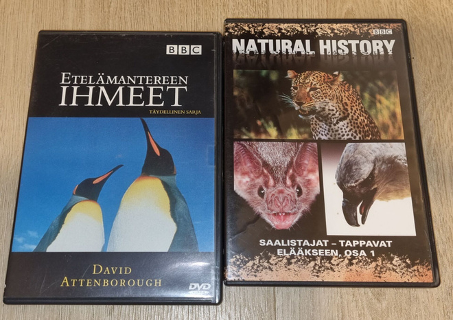 DVD Etelämantereen ihmeet + Natural History