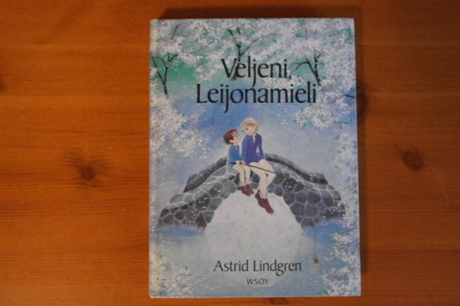Astrid Lindgren:Veljeni, Leijonamieli.2.P.1974.Sid.Kk.Hyvä.