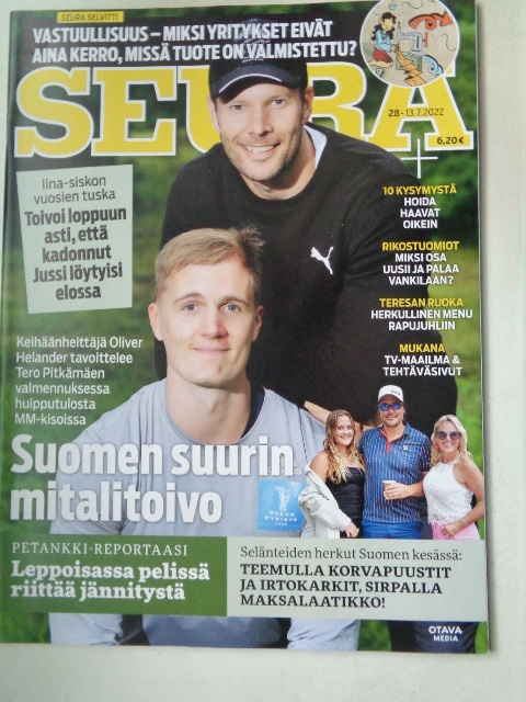 Seura Nro 28/2022 (9.6)