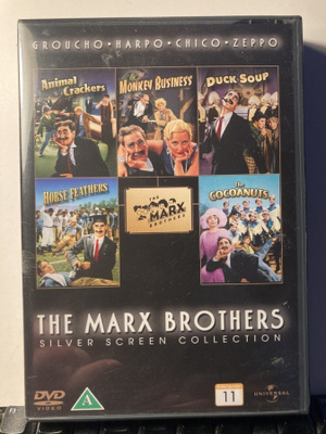 MARX BROTHERS SILVER SCREEN COLLECTION, DVD x 5, Marx