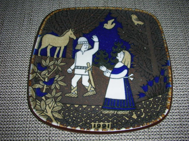 Arabia Kalevala vuosilautanen  1991