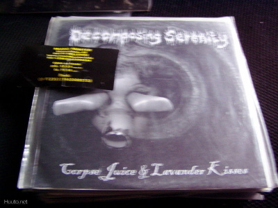 DECOMPOSING SERENITY - CORPSE JUICE.. 7'' EX/EX VINYYLI