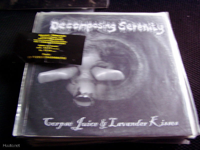 DECOMPOSING SERENITY - CORPSE JUICE.. 7''  EX/EX VINYYLI