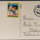 Joulukortti Myllymäki vuoden 1946 joulumerkillä - pikkukuva 2