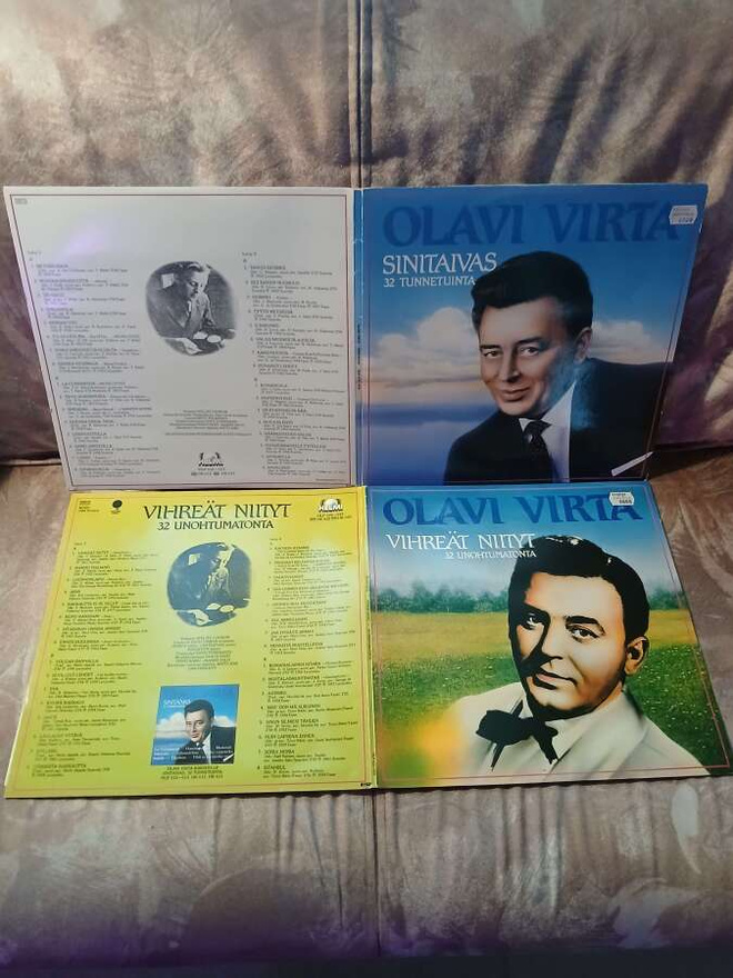 Olavi Virta – Sinitaivas 2LP + Vihreät Niityt - 2LP