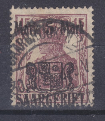 Saksa Saar 1921 Mi 51
