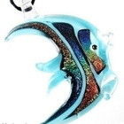 1128 .. Murano Lampwork Art Glass Taidelasi .. Kaulakoru - pikkukuva 5