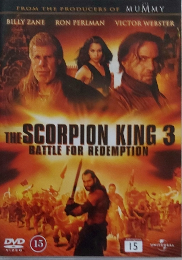 THE SCORPION KING 3: BATTLE FOR REDEMPTION DVD