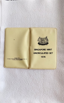 Singaporen Mint Uncirculated Set 1974 BU