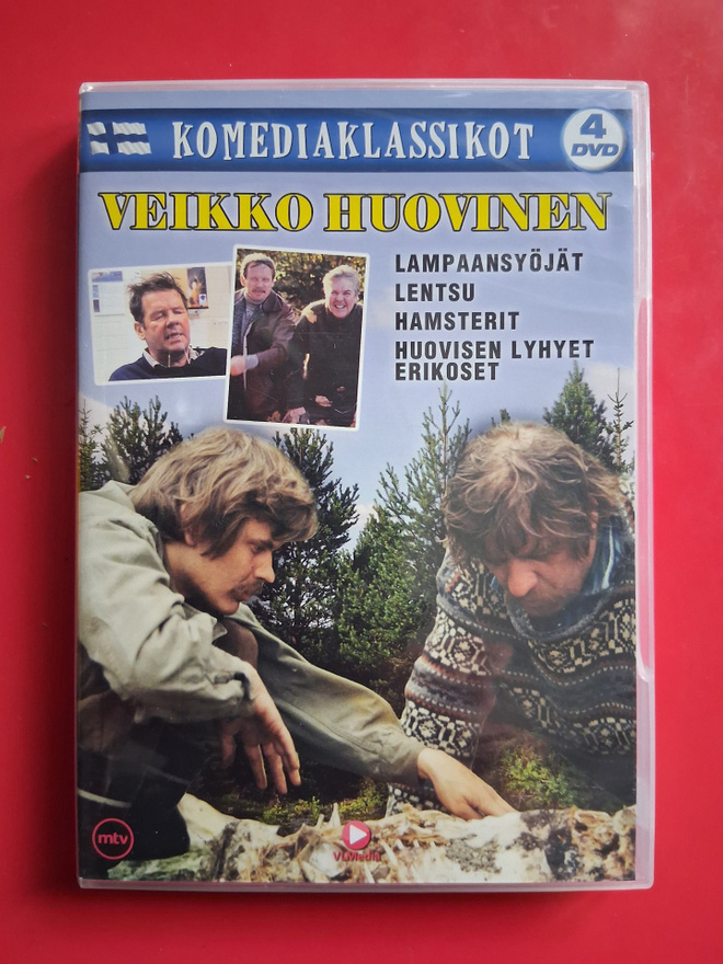 Lampaansyöjät + Lentsu + Hamsterit + Huovisen lyhyet (4DVD)