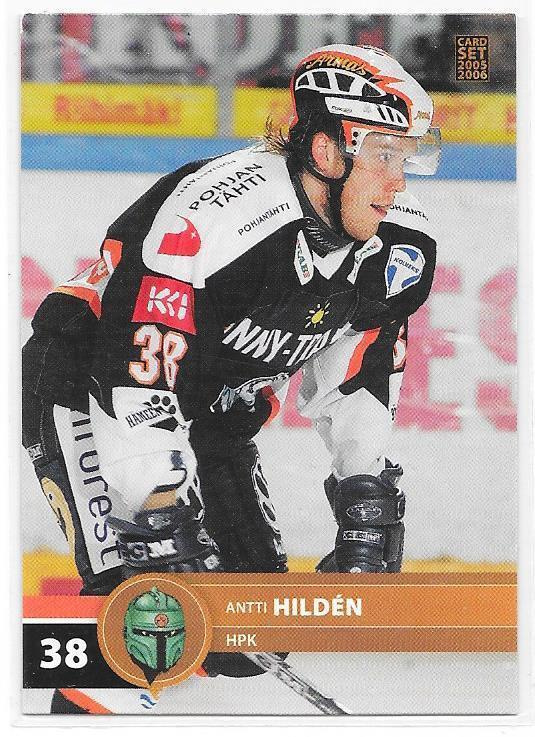2005-06 CardSet #209 Antti Hilden HPK