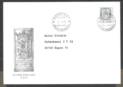 Yleismerkki 1,30 FDC  (LAPE 916)