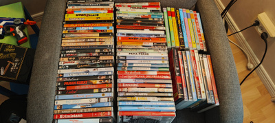 80 kpl Suomi dvd ja sarjat