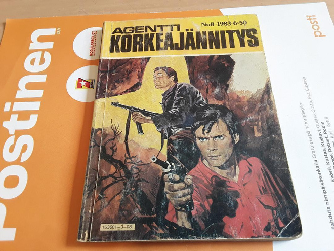 Agentti Korkeajännitys 1983 08: Rouva giljotiini