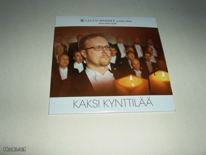 CD Single Kaksi Kynttilää – Laulu-Miehet Ja Pekka Siltala