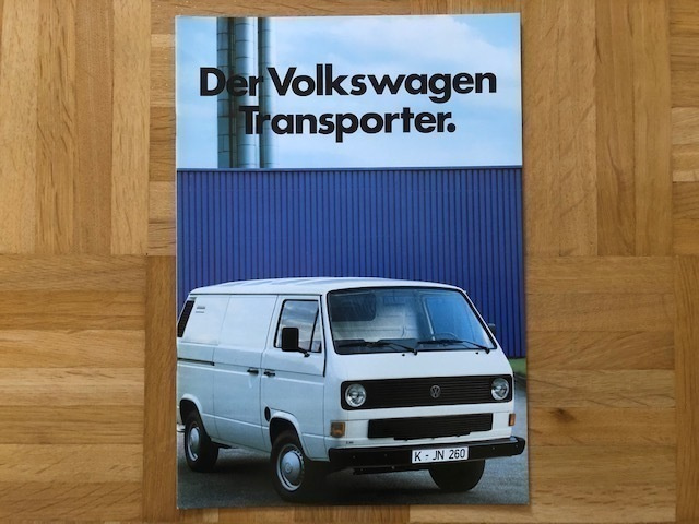 Esite Volkswagen Transporter T3 tölkki 1983/1984