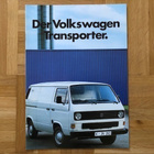 Esite Volkswagen Transporter T3 tölkki 1983/1984 - pikkukuva 1