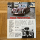 Esite Alfa Romeo, vanhat Alfa Romeot. Mobilisti erikoisliite - pikkukuva 1