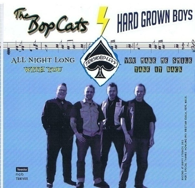 The Bopcats / Hard Grown Boys -- split EP -2013- rockabilly