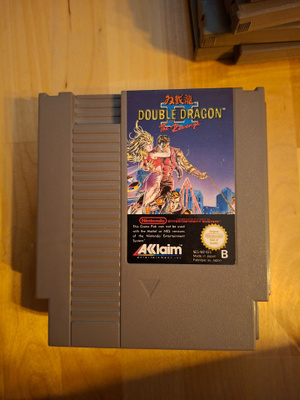 NES Double Dragon 2 the Revenge pal b eec/fah
