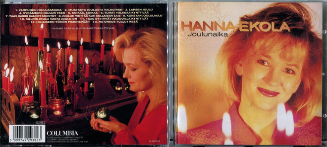HANNA EKOLA . JOULU CD-LEVY . JOULUNAIKA