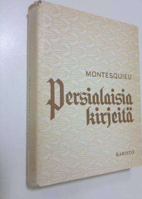 |0 (Montesquieu.) : Persialaisia kirjeitä