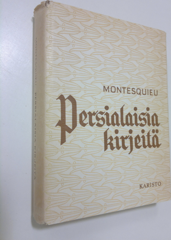 |0 (Montesquieu.) : Persialaisia kirjeitä