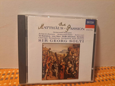 Bach:Matthäus-Passion (Arias And Choruses) Solti CD