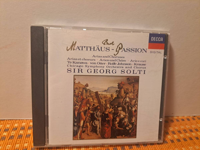 Bach:Matthäus-Passion (Arias And Choruses) Solti CD