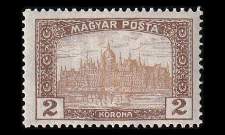 Unkari 257 * Parlamenttirakennus 2 Kr (1919)