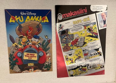 Aku Ankka eripainos 2000 ja Makasiinilehti 4/2000