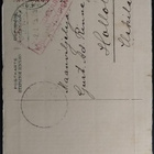Postivaunun nro 1 leima uudenvuodenkortilla 1914, sensuuri - pikkukuva 1