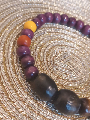 Mantranauha affirmaatio meditaatio puuta UUSI 30helmeä