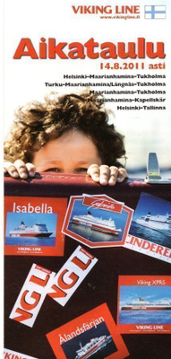 VIKING LINE AIKATAULU 2011