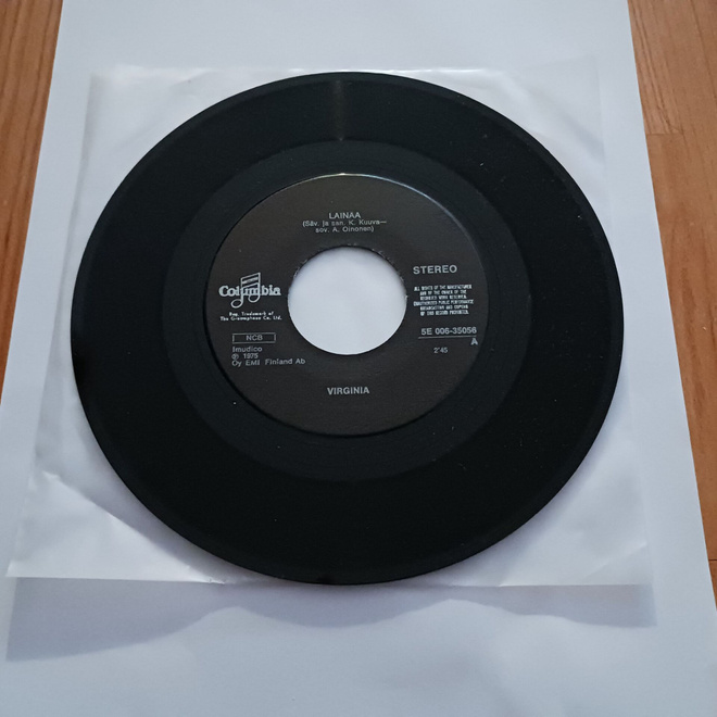 Virginia – Lainaa 7" orig 1975 Soul, Funk uusi mint