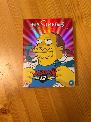 The Simpsons the twelft season DVD