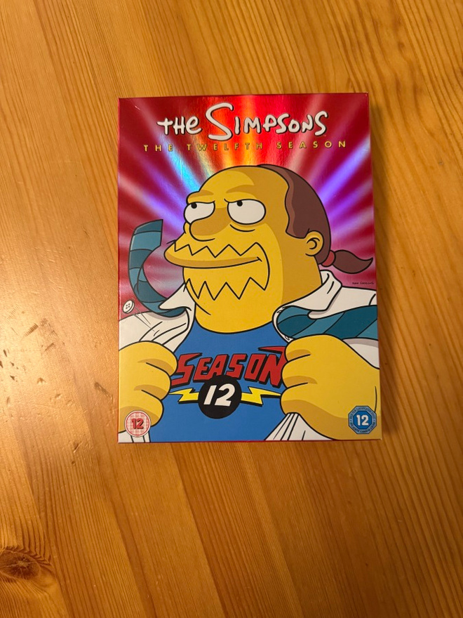 The Simpsons the twelft season DVD