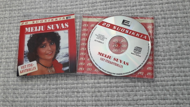 Meiju Suvas – Viet Itsekontrollin (CD, 20-suosikkia)