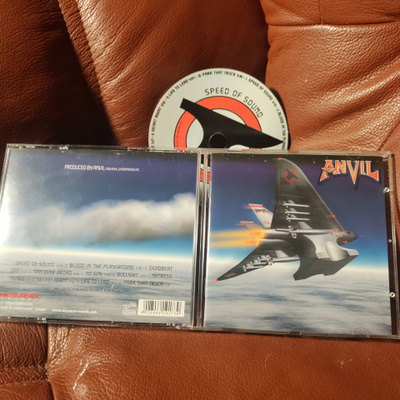 ANVIL -speed of sound CD.