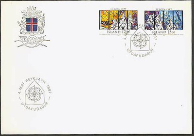 Islanti Mi 665-6 FDC