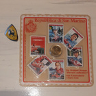San Marino 6kpl Ferrarimerkit+pinssi - pikkukuva 1