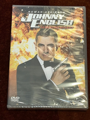 JOHNNY ENGLISH - UUDESTISYNTYNYT - DVD UUSI - rowan atkinson